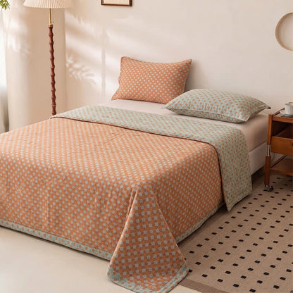 Ownkoti Vintage Classic Floral Cotton Bedspread - image 1