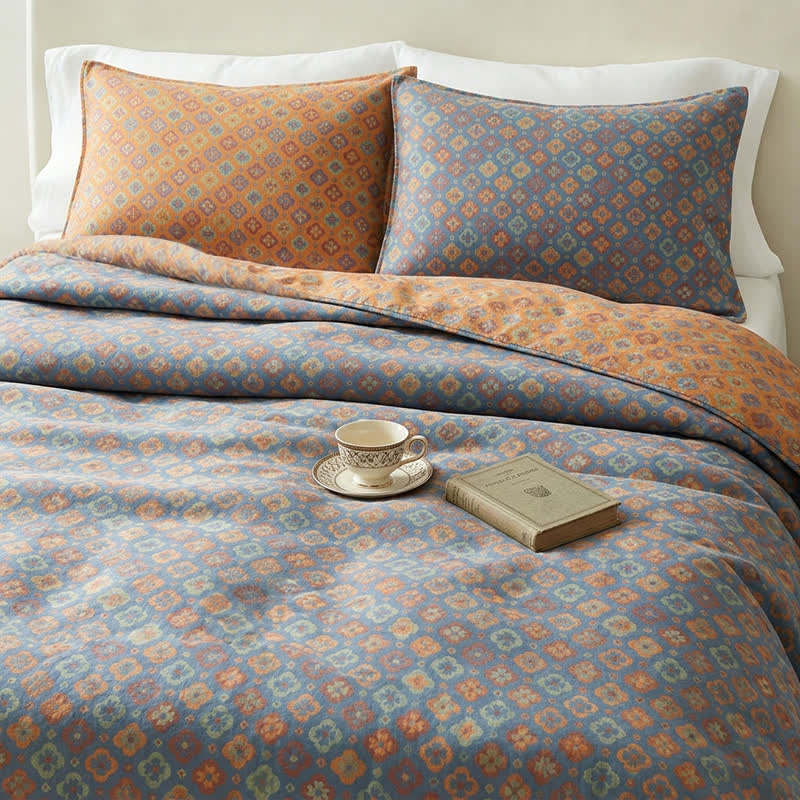 Ownkoti Vintage Floral Romantic Cotton Bedspread - image 2