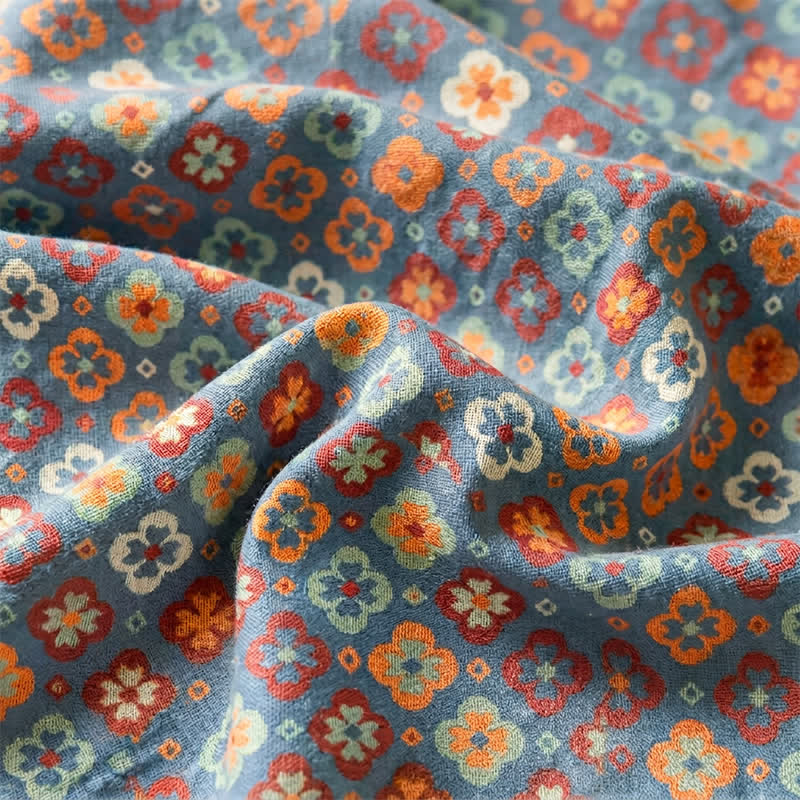 Ownkoti Vintage Floral Romantic Cotton Bedspread - image 4