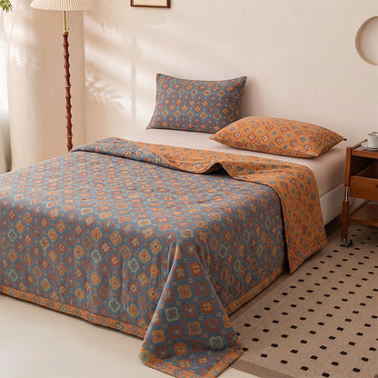 Ownkoti Vintage Floral Romantic Cotton Bedspread - image 1