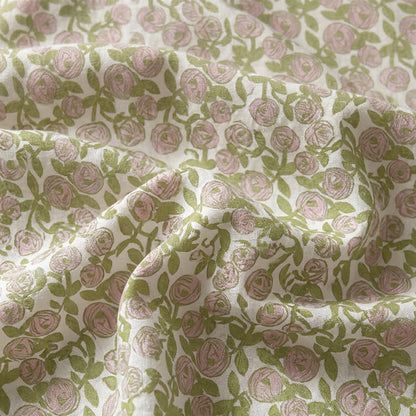 Ownkoti Cozy Cottage Floral Cotton Bedspread - image 4