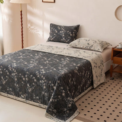 Ownkoti Pure Cotton Floral Vintage Bedspread - image 1