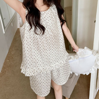 Ownkoti Sweet Cotton Sleeveless Loungewear Set - image 3