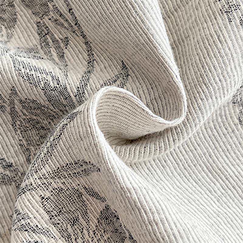 Ownkoti Washed Cotton Jacquard Botanical Bedding Set - image 6