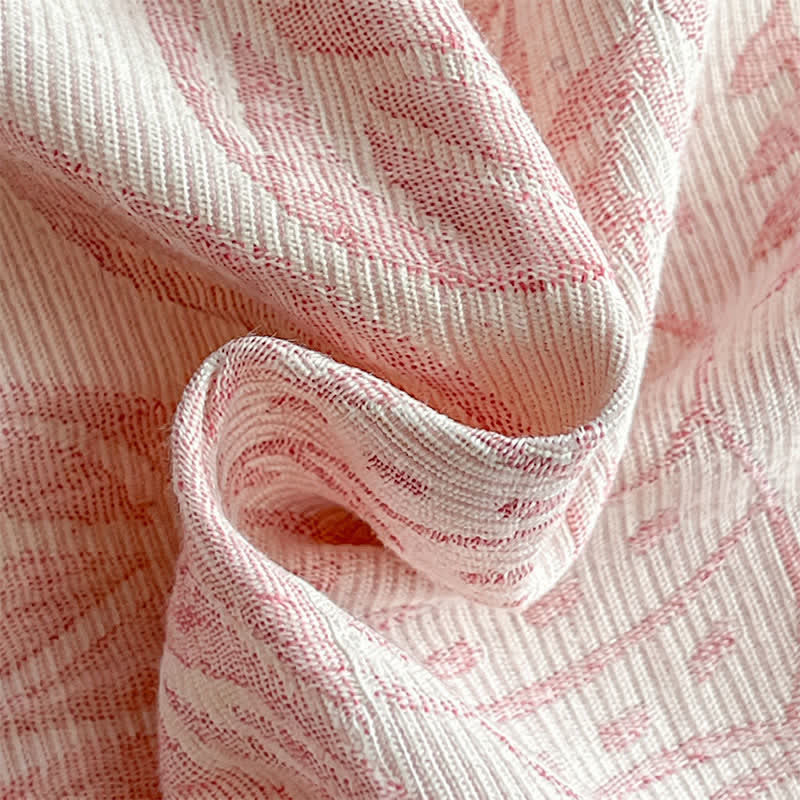 Ownkoti Botanical Whisper Washed Cotton Jacquard Bedding Set - image 2