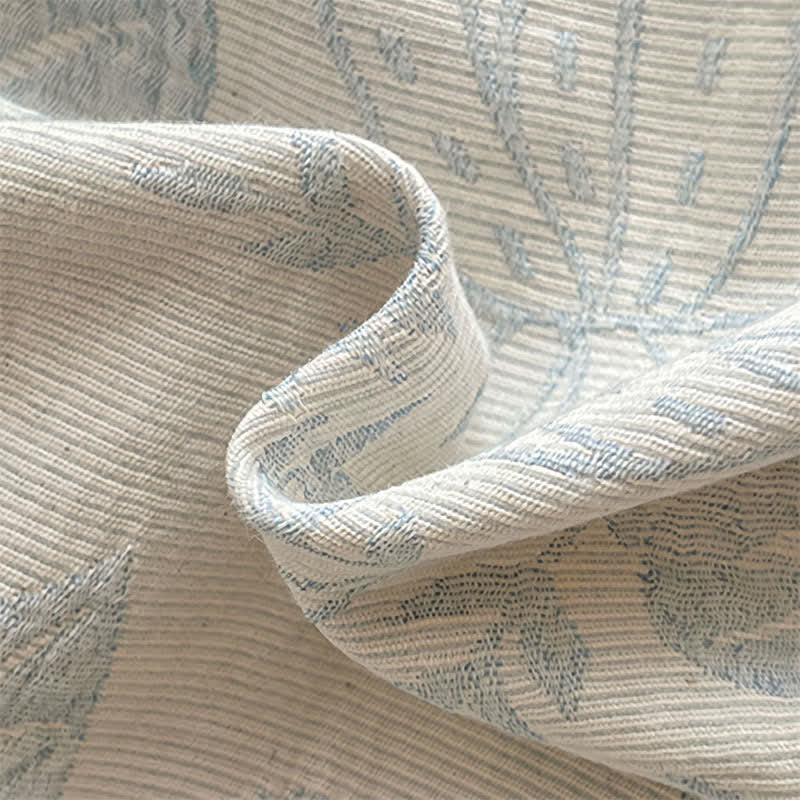 Ownkoti Botanical Whisper Washed Cotton Jacquard Bedding Set - image 14