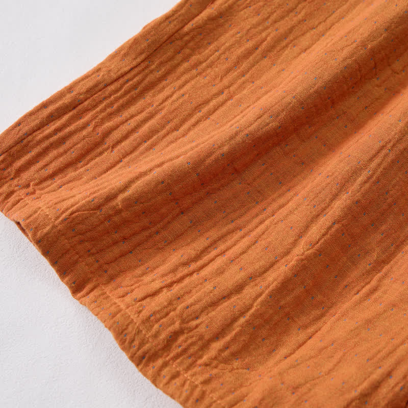 Ownkoti Relaxed Cotton Gauze Drawstring Lounge Shorts - image 4