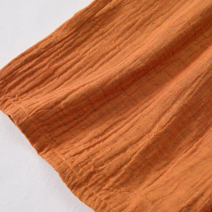 Ownkoti Relaxed Cotton Gauze Drawstring Lounge Shorts - image 4