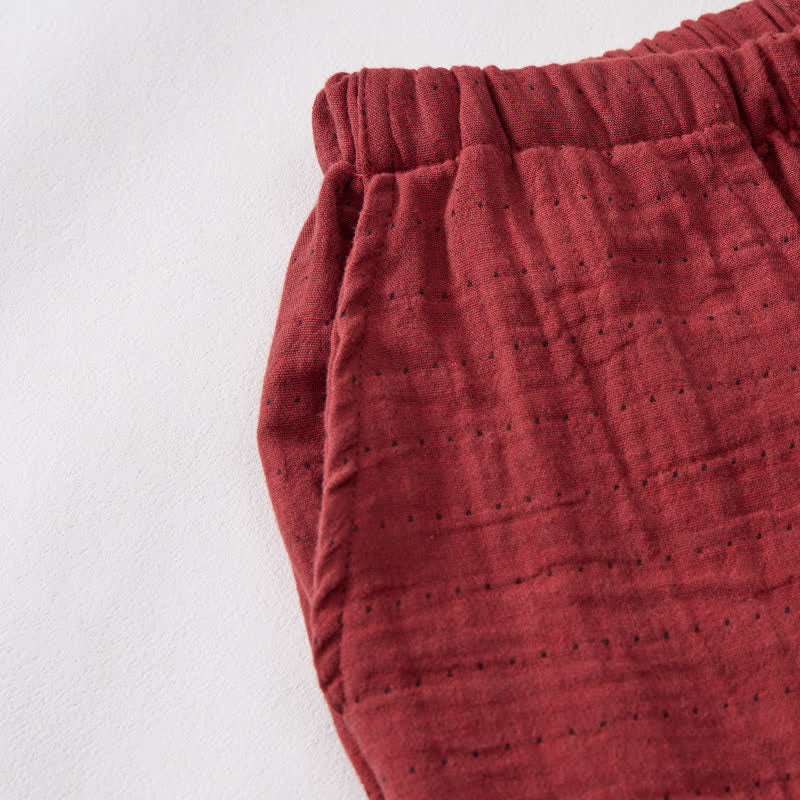 Ownkoti Relaxed Cotton Gauze Drawstring Lounge Shorts - image 11