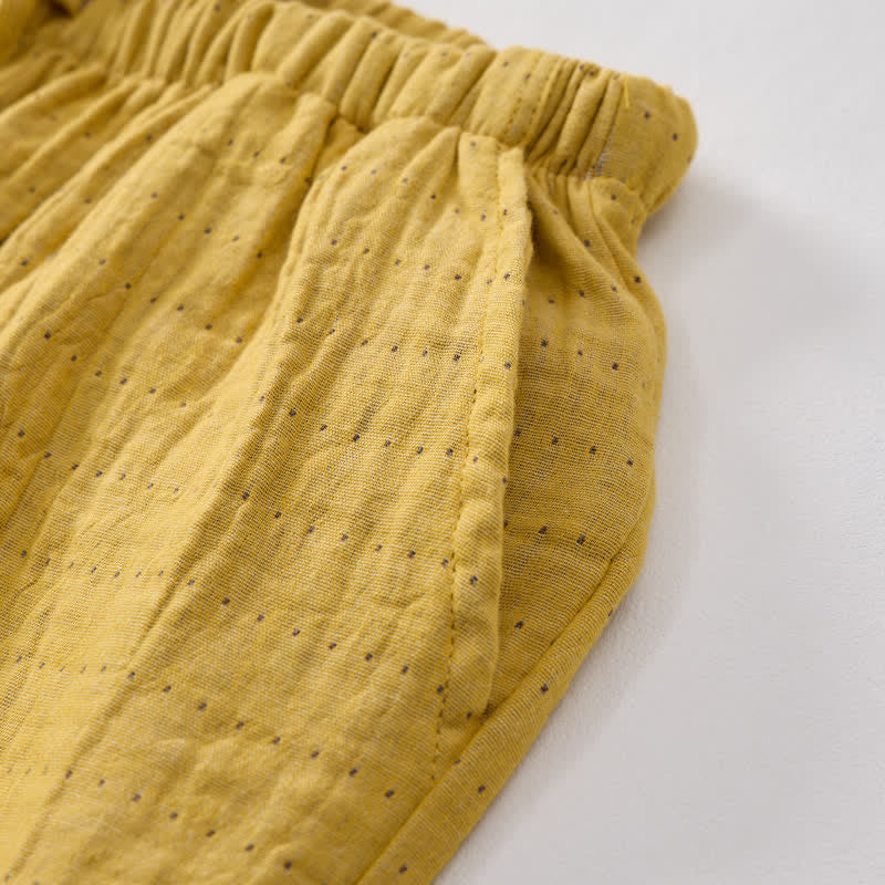 Ownkoti Relaxed Cotton Gauze Drawstring Lounge Shorts - image 20