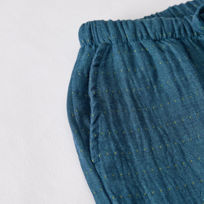 Ownkoti Relaxed Cotton Gauze Drawstring Lounge Shorts - image 29