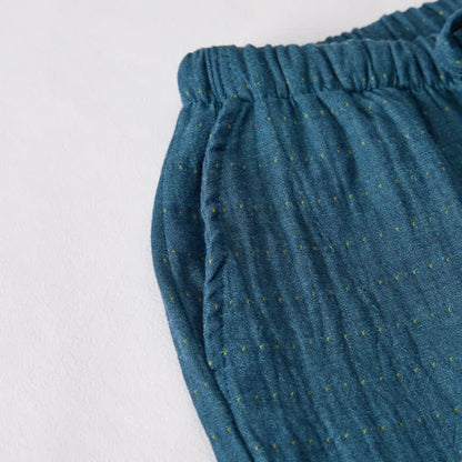 Ownkoti Relaxed Cotton Gauze Drawstring Lounge Shorts - image 29