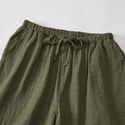Ownkoti Relaxed Cotton Gauze Drawstring Lounge Shorts - image 39