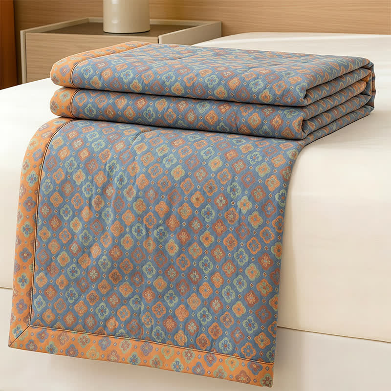 Ownkoti Vintage Floral Romantic Cotton Bedspread - image 3