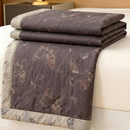 Ownkoti Vintage Cottage Butterfly Cotton Bedspread - image 3