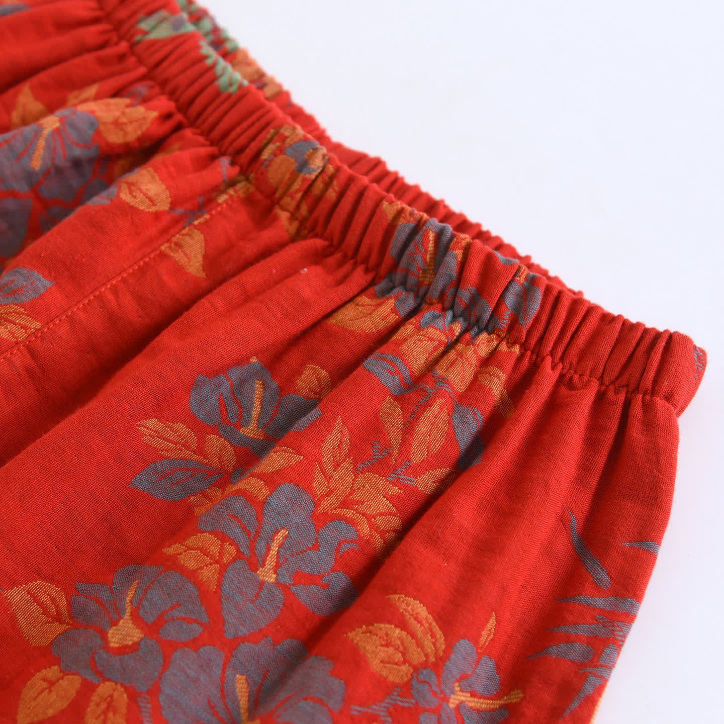 Ownkoti Vintage Bird Floral Cotton Loungewear Set - image 11