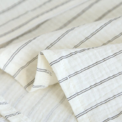 Ownkoti Relaxed Striped Camp Collar Summer Loungewear Set - image 10