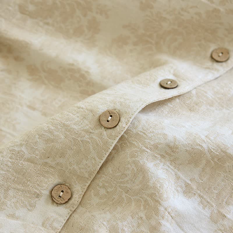Ownkoti Minimalist-style Couple Button Front Loungewear Set - image 7