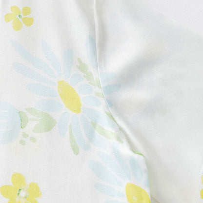 Ownkoti Sunflower Mint Contrast Trim Pajama Short Set - image 16