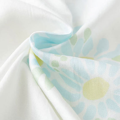 Ownkoti Sunflower Mint Contrast Trim Pajama Short Set - image 14