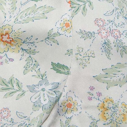 Ownkoti French Floral Satin Short Pajama Set for Summer Nights - image 16