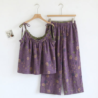 Ownkoti Wildflower Floral Cami & Pants Set - image 0
