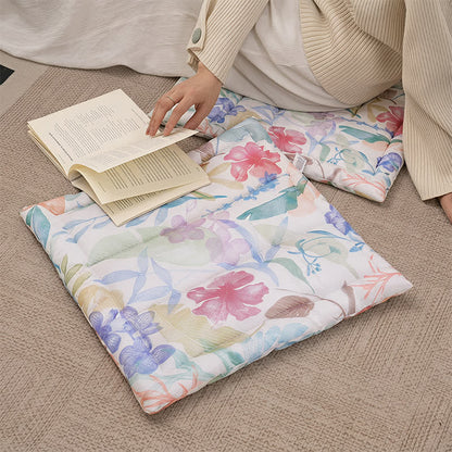 Ownkoti Pastel Botanical Memory Foam Chair Cushion - image 3
