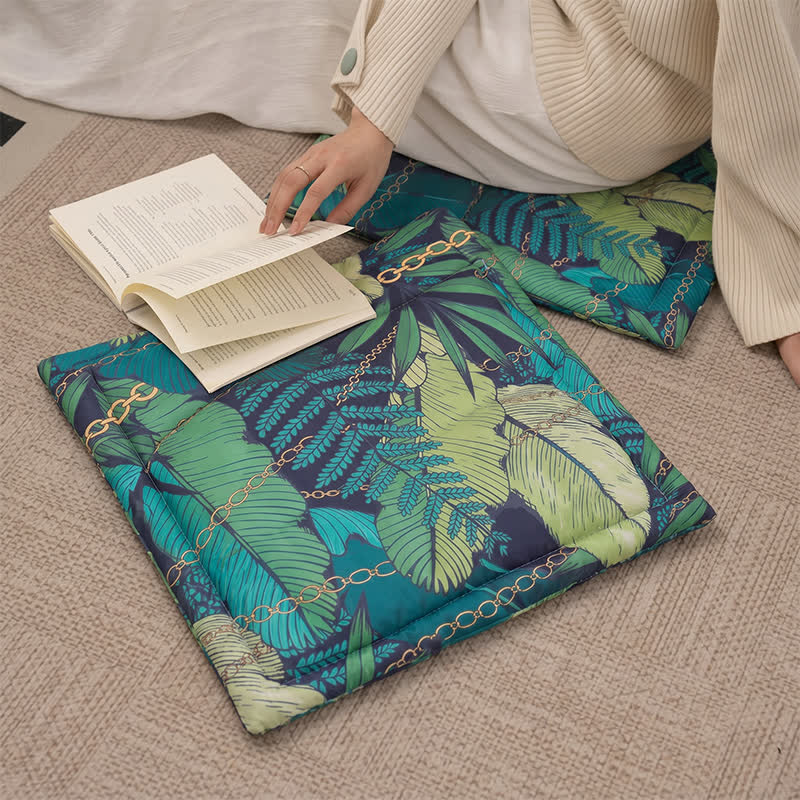 Ownkoti Tropical Chain Leaf Memory Foam Seat Cushion - image 3