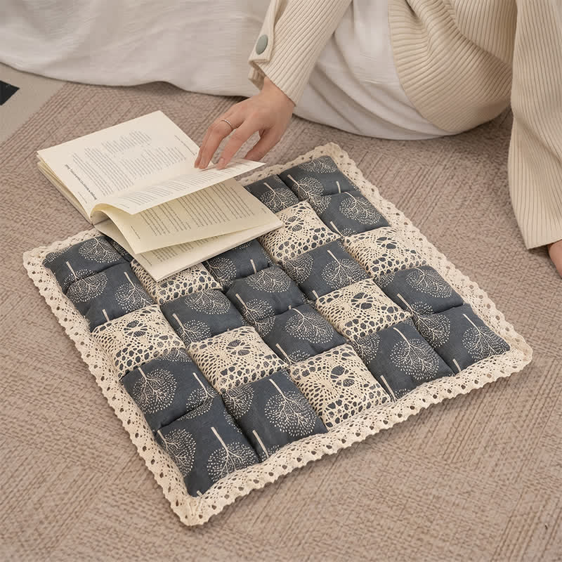 Ownkoti Vintage Country Floral Lace Chair Cushion - image 3