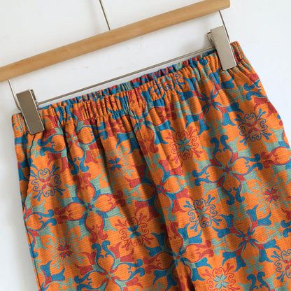 Ownkoti Boho Floral Tie Strap Pajama Set - image 3