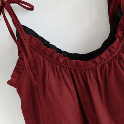 Ownkoti Textured Solid Color Cami & Pants Lounge Set - image 6