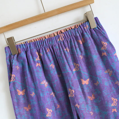 Ownkoti Butterfly Print Cami & Lounge Pants Set - image 3