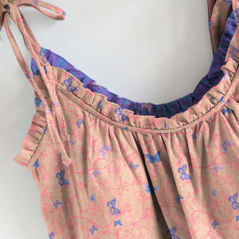 Ownkoti Butterfly Print Cami & Lounge Pants Set - image 6