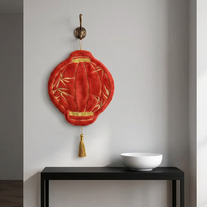 Ownkoti Lunar Red Bamboo Coral Fleece Hand Towel - image 2