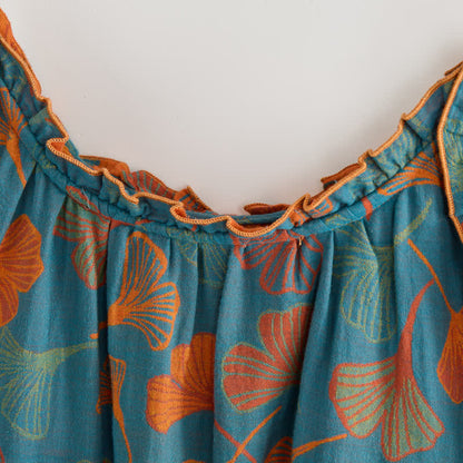 Ownkoti Ginkgo Leaf Cami Top & Pants Pajama Set - image 7