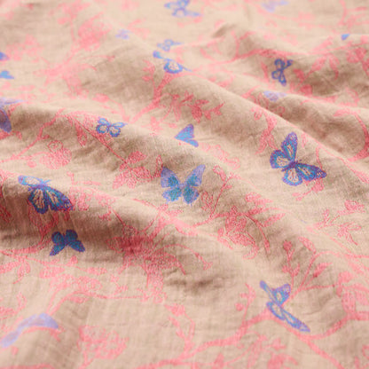 Ownkoti Butterfly Vine Cotton Jacquard Fabric - image 6