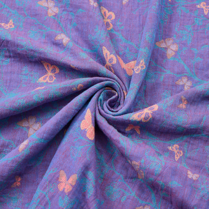Ownkoti Butterfly Vine Cotton Jacquard Fabric - image 2