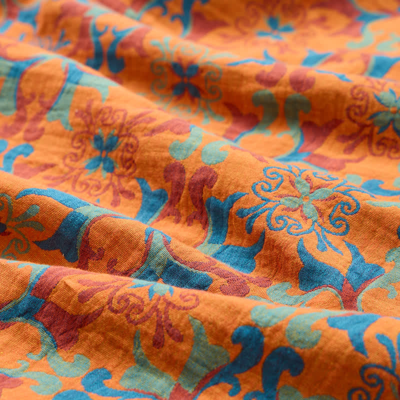 Ownkoti Floral Medallion Cotton Jacquard Fabric - image 6