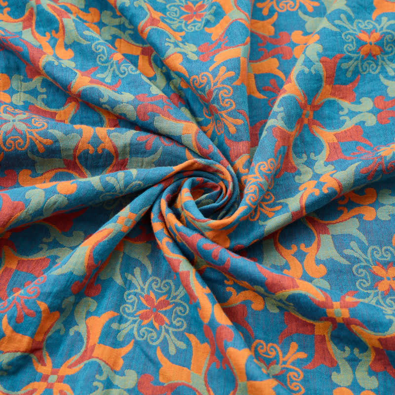 Ownkoti Floral Medallion Cotton Jacquard Fabric - image 2