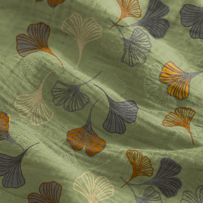 Ownkoti Ginkgo Leaf Tie Strap Lounge NightDress - image 39