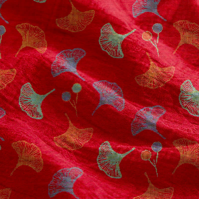 Ownkoti Ginkgo Floral Tie Strap Lounge Dress - image 4