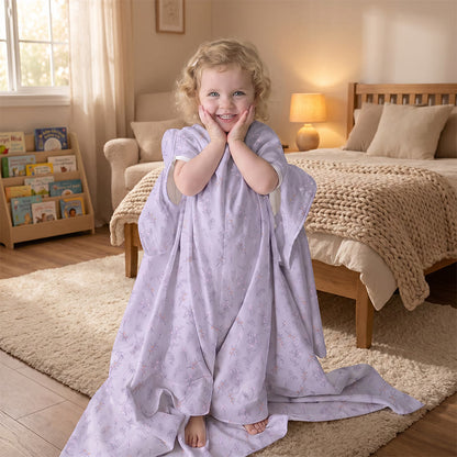 Ownkoti Lavender Bloom Quilted Cotton Baby Quilt  - image 2