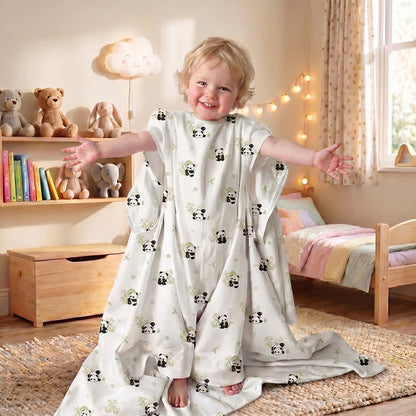 Ownkoti Panda Bamboo Cotton Gauze Baby Quilt - image 1