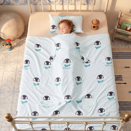 Ownkoti Penguin Dream Cotton Gauze Baby Quilt - image 2