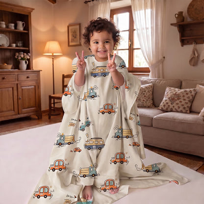 Ownkoti Bus Cotton Gauze Summer Baby Blanket - image 1
