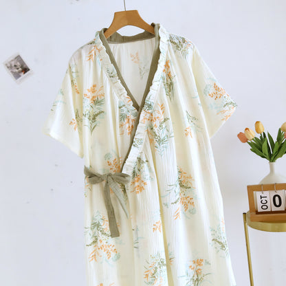 Ownkoti Wildflower Cotton Gauze Kimomo Nightdress - image 1