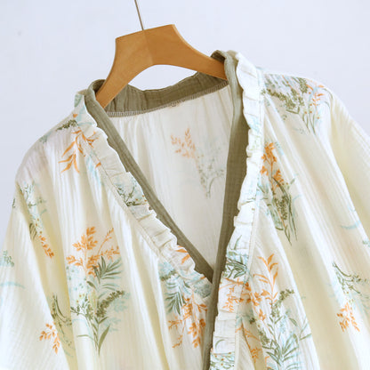 Ownkoti Wildflower Cotton Gauze Kimomo Nightdress - image 2