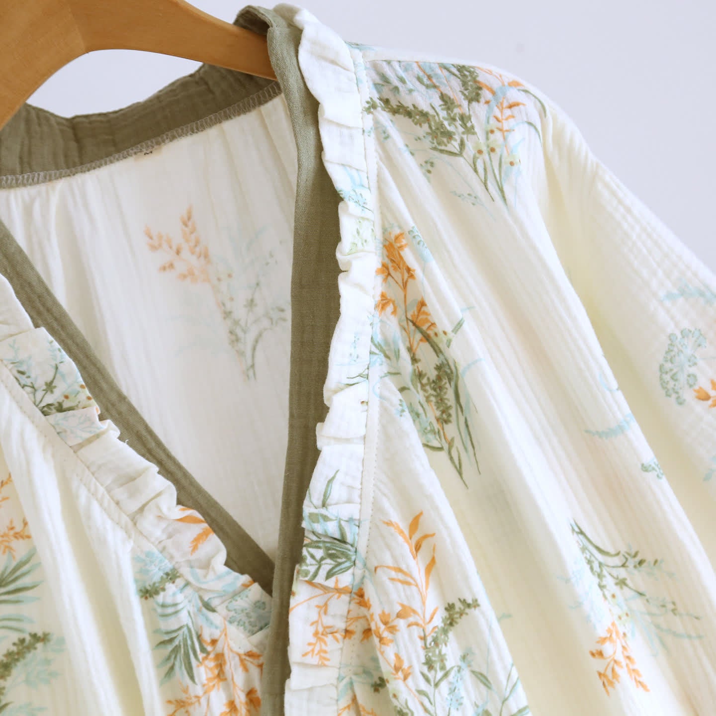 Ownkoti Wildflower Cotton Gauze Kimomo Nightdress - image 3