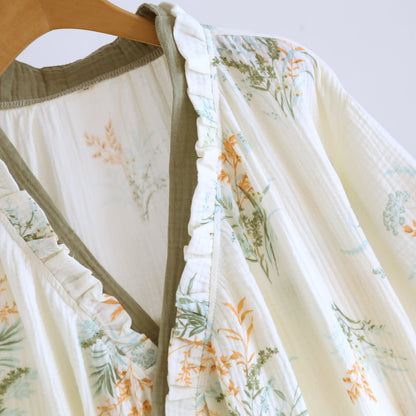 Ownkoti Wildflower Cotton Gauze Kimomo Nightdress - image 3