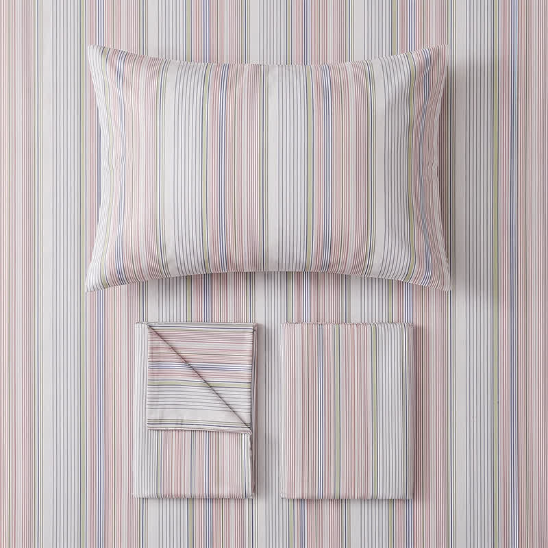 Ownkoti  Pastel Stripe Twin XL Dorm Bedding Set - image 13